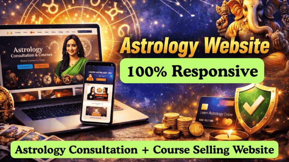 Astrology Consultation Website Development